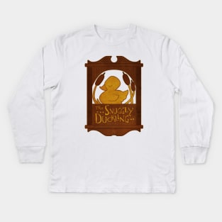 Snuggly Duckling Kids Long Sleeve T-Shirt